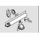 TERMINAL HORIZONTAL BULEX AVEC COUDE PP/ALU 60/100  0010031041