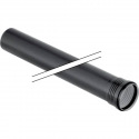 TUBE GEBERIT SILENT PP AVEC 1 MANCHON 50cm X 75mm 390.302.14.1