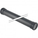 TUBE GEBERIT SILENT PP AVEC 2 MANCHONS 100cm X 40mm 390.111.14.1