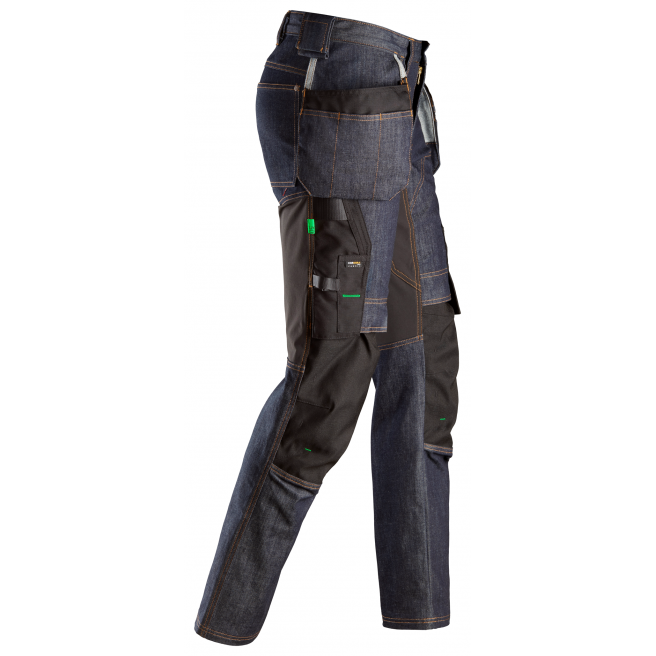 PANTALON DE TRAVAIL SNICKERS DENIM AVEC POCHE FLOTTANTE 6955