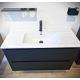 MEUBLE DE SALLE DE BAIN SALGAR MONTERREY BLACK VELVET 100cm