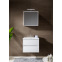 ENSEMBLE NEW ICE WAVE BLANC 60CM ARMOIRE AVEC ECLAIRAGE