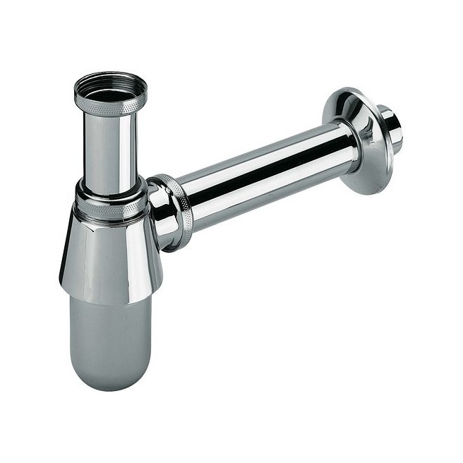 SIPHON LAVABO CHROME + TUBE 5/4-32